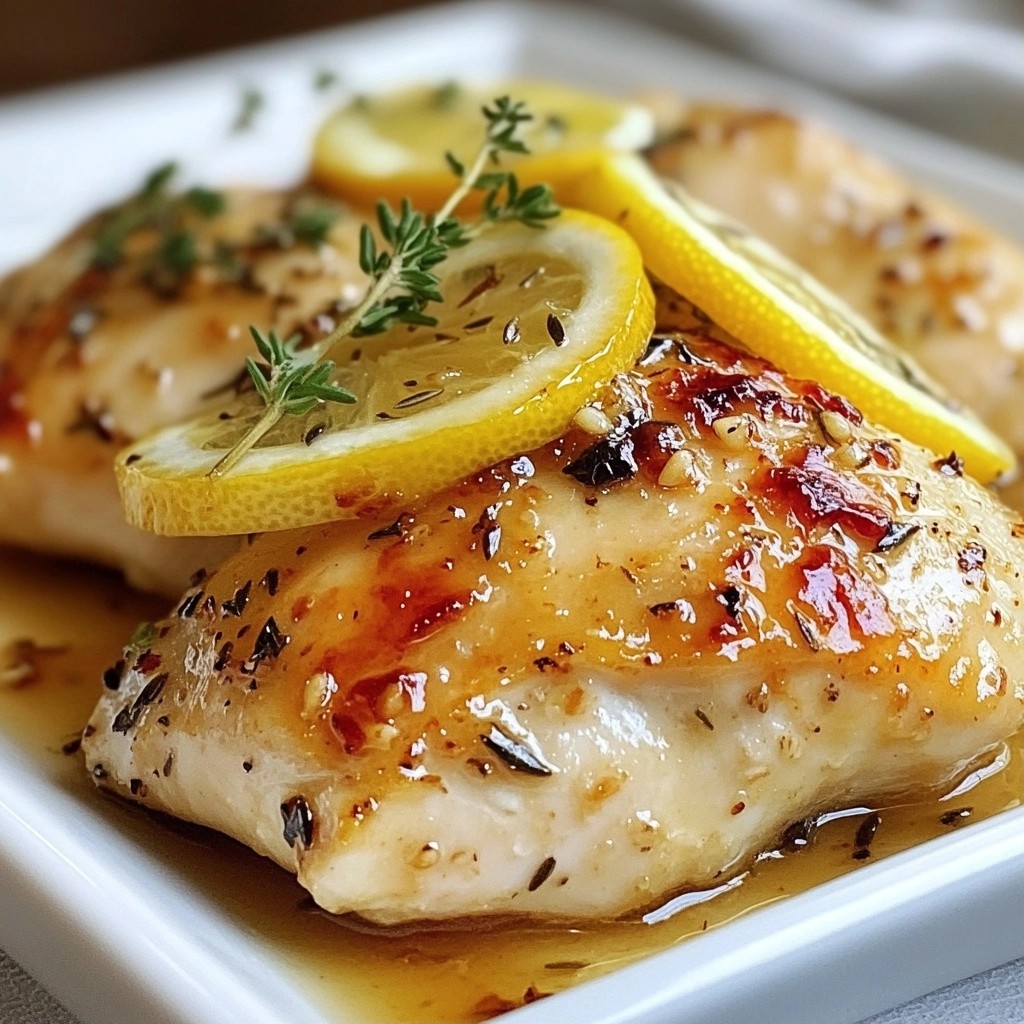 Savory High-Protein Garlic Thyme Chicken Breasts