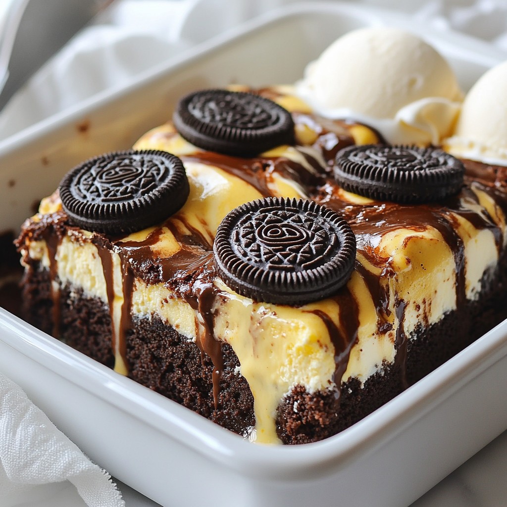 Oreo Cheesecake Brownies Fudgy and Irresistible Treat