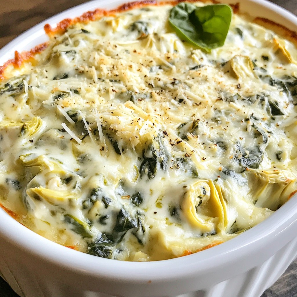 Creamy Spinach Artichoke Dip Irresistible Flavor Treat