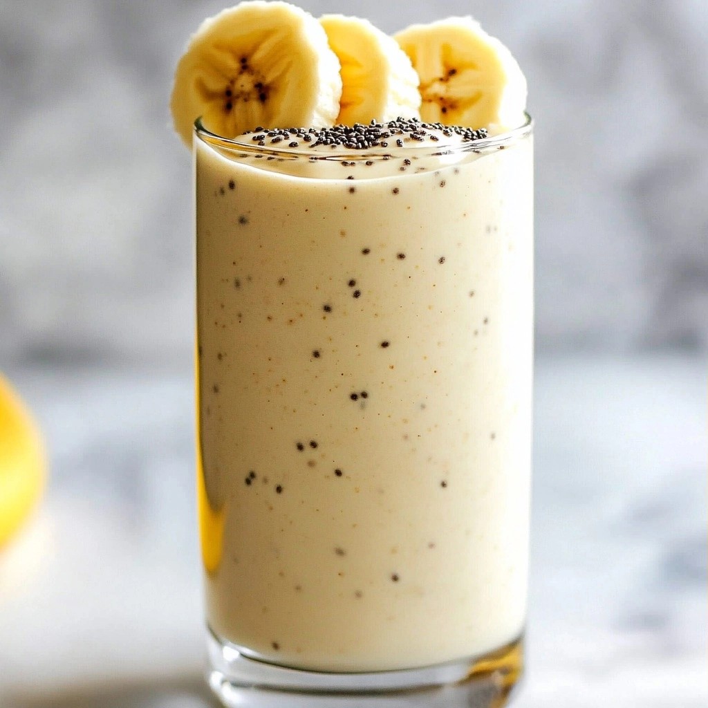 Creamy High-Protein Vanilla Almond Smoothie Recipe