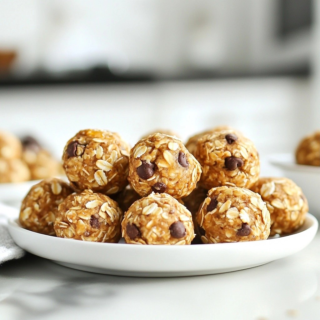 Crunchy High-Protein Peanut Butter Energy Bites Recipe