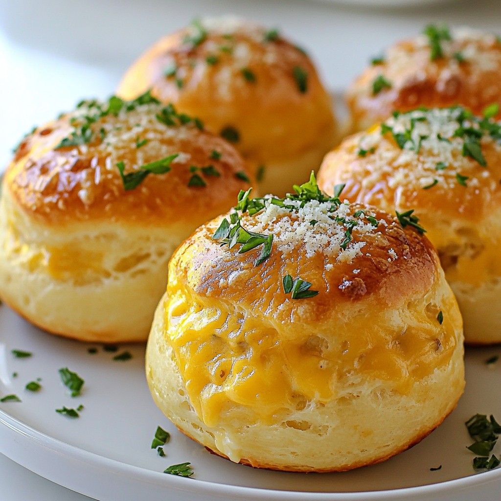 Garlic Parmesan Cheeseburger Bombs Savory Delight