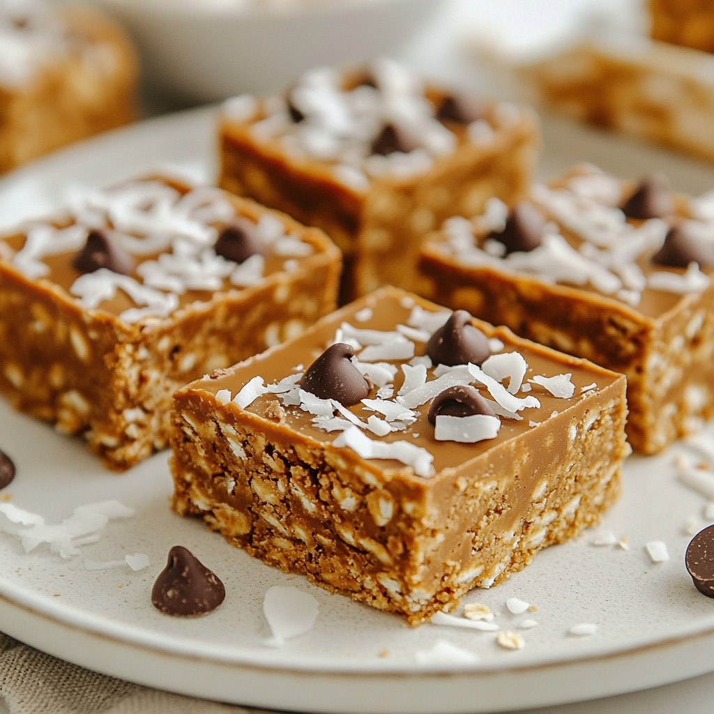 No-Bake Peanut Butter Bars Easy and Quick Recipe