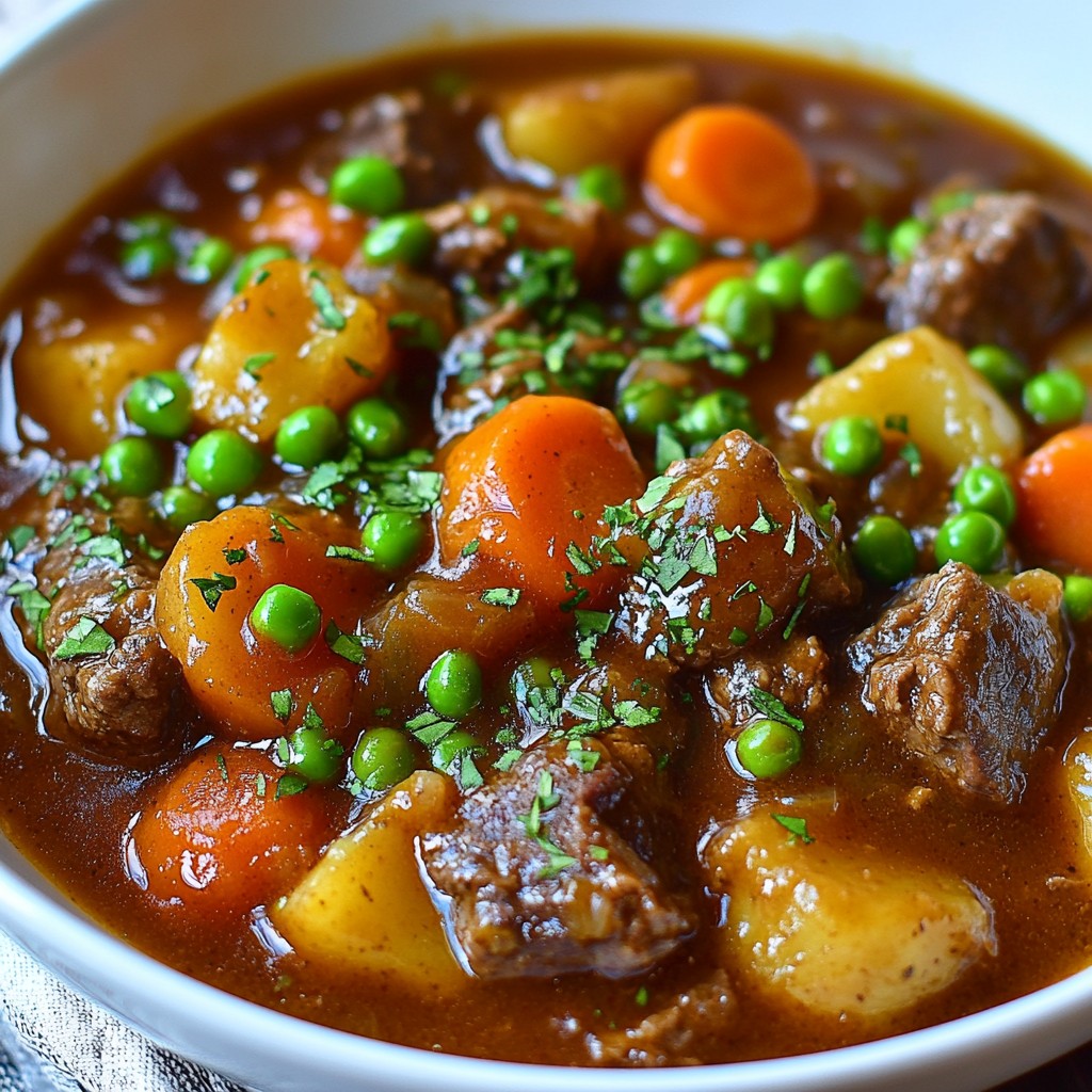 Instant Pot Beef Stew Savory and Hearty Delight