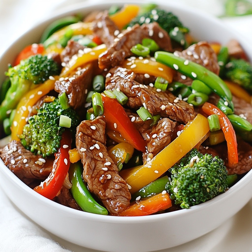 Hearty High-Protein Beef and Broccoli Stir-Fry Recipe