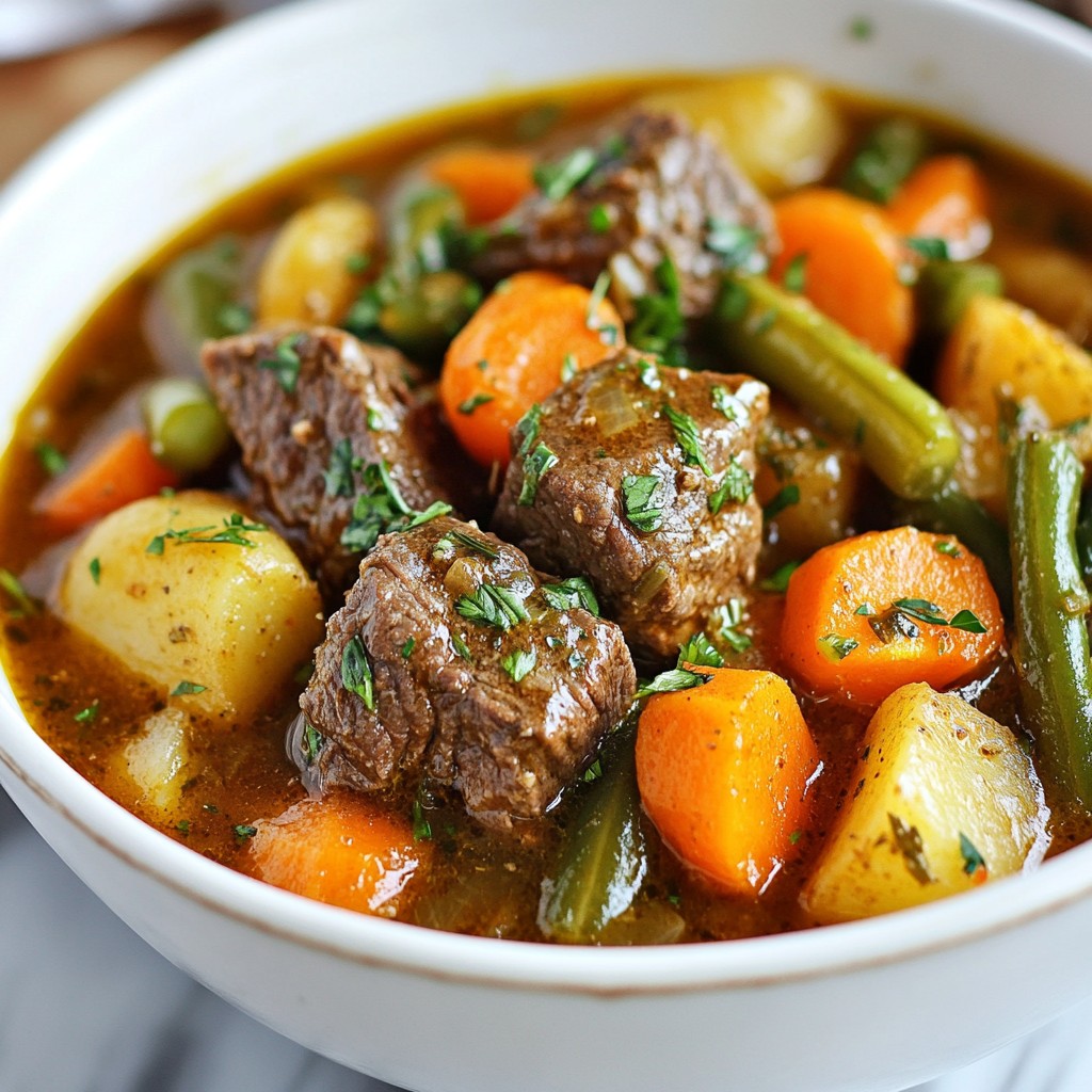 Instant Pot Beef Stew Easy and Hearty Comfort Meal