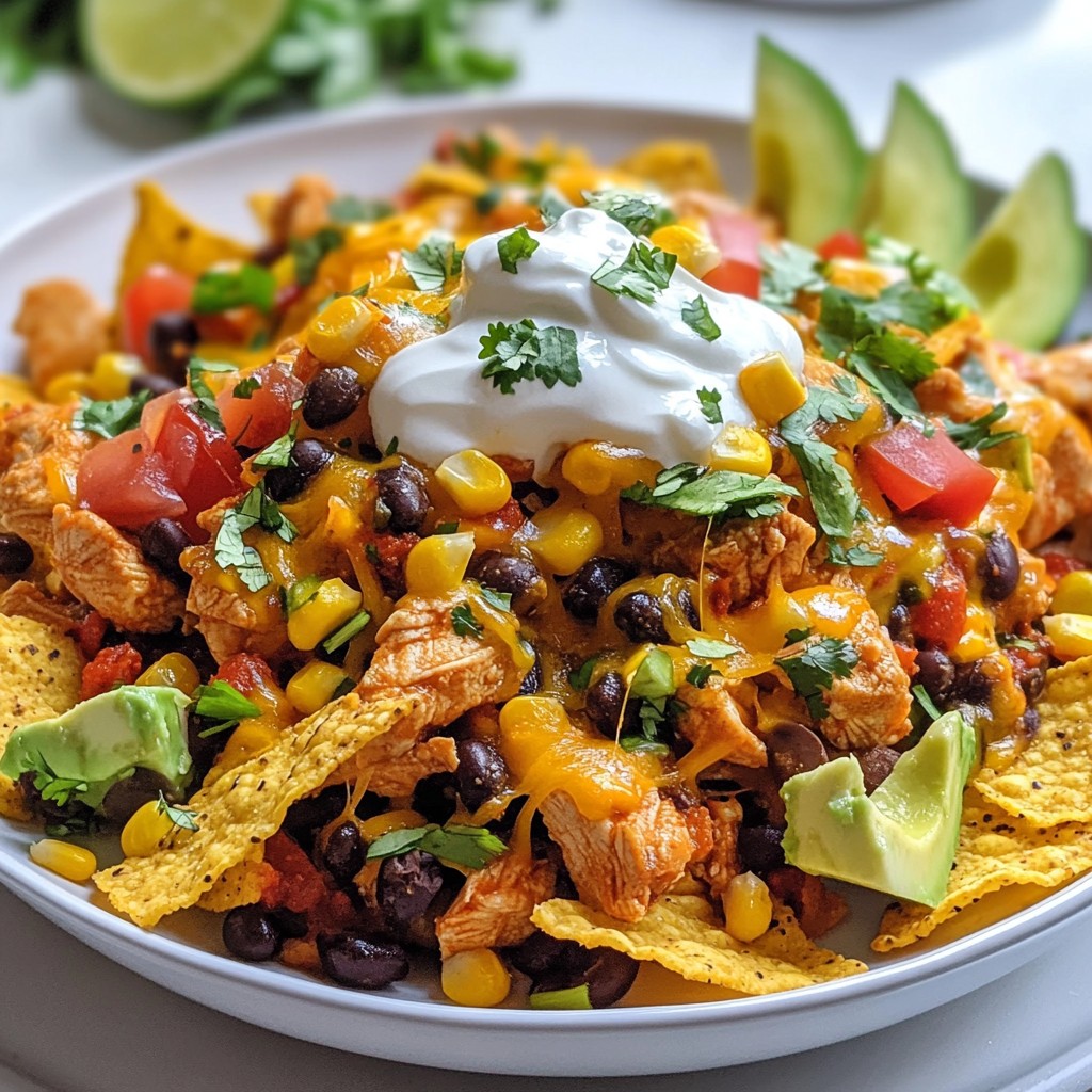 Loaded Nacho Chicken Skillet Tasty and Simple Meal