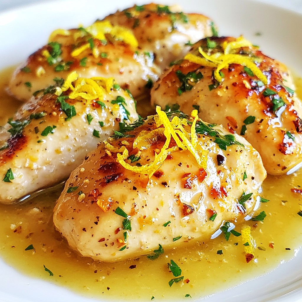 Instant Pot Lemon Garlic Chicken Flavorful Dinner Delight