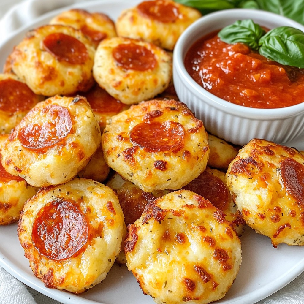 Keto Pepperoni Pizza Bites Easy Low-Carb Snack