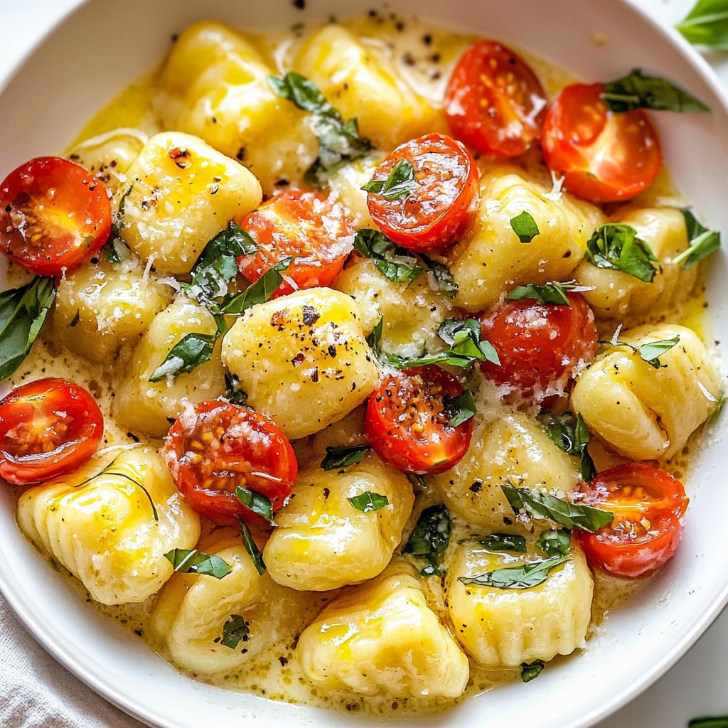 Creamy Tomato Basil Gnocchi Quick and Flavorful Meal