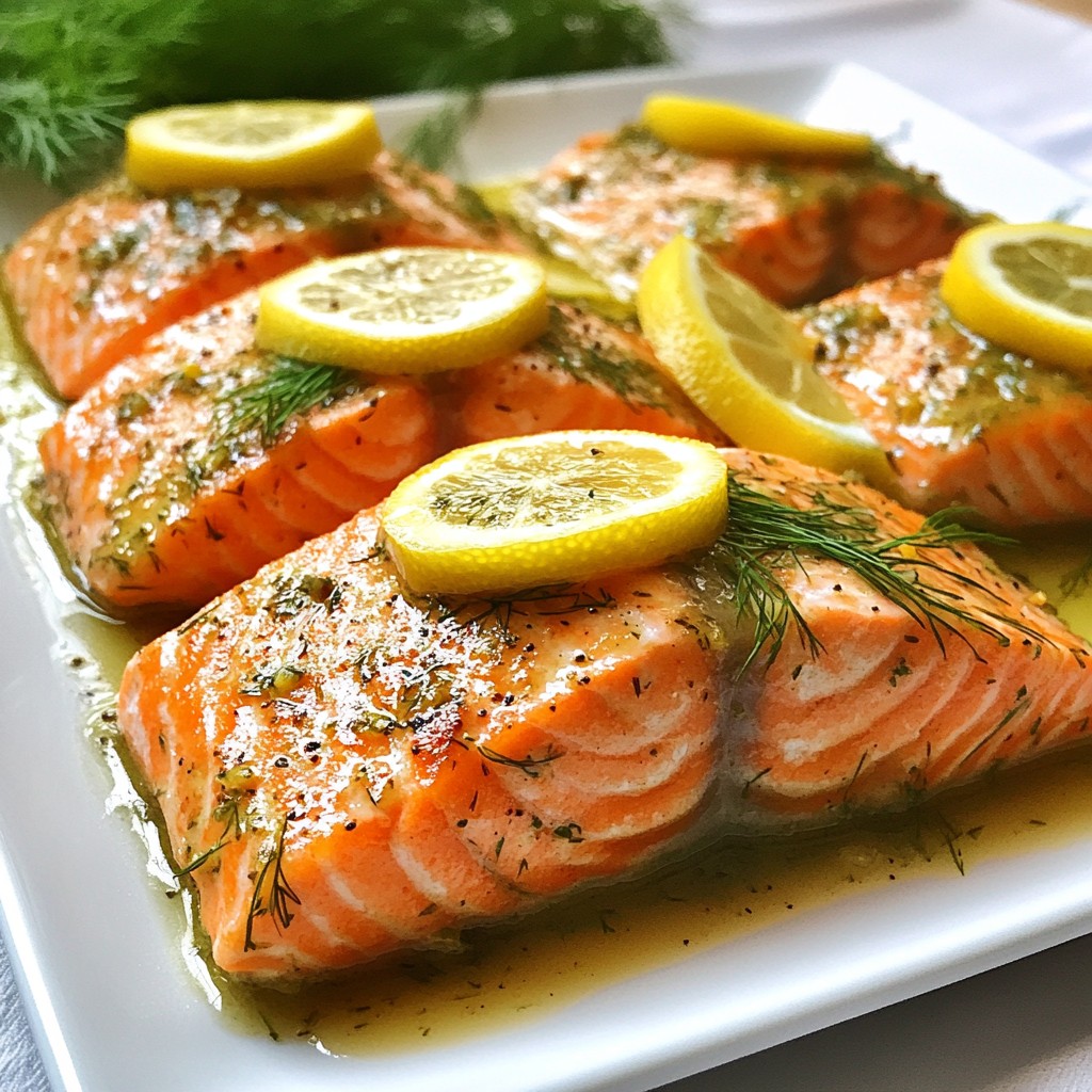 Tender High-Protein Lemon Herb Salmon Fillets Recipe