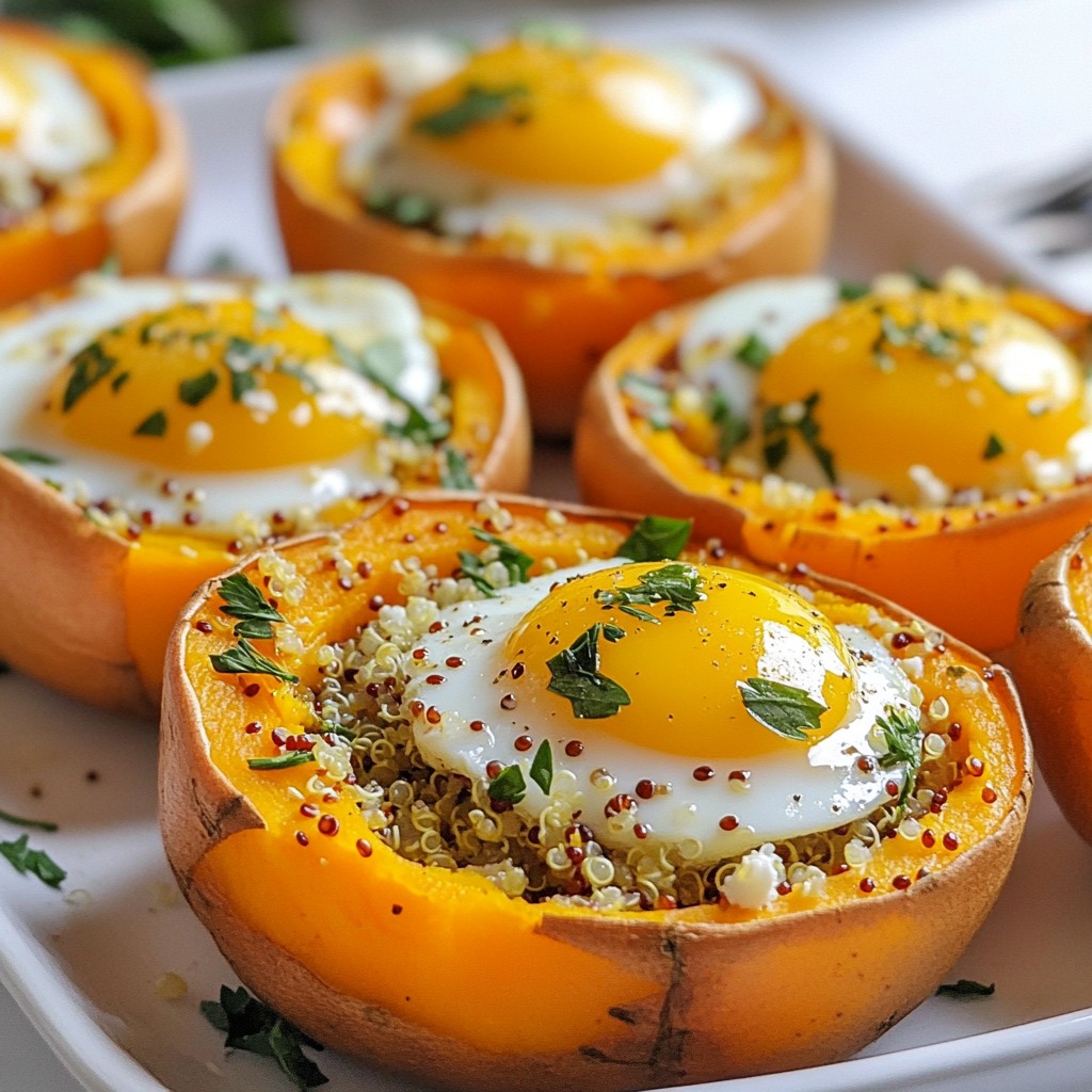 Oven-Baked High-Protein Sweet Potato and Egg Cups Recipe