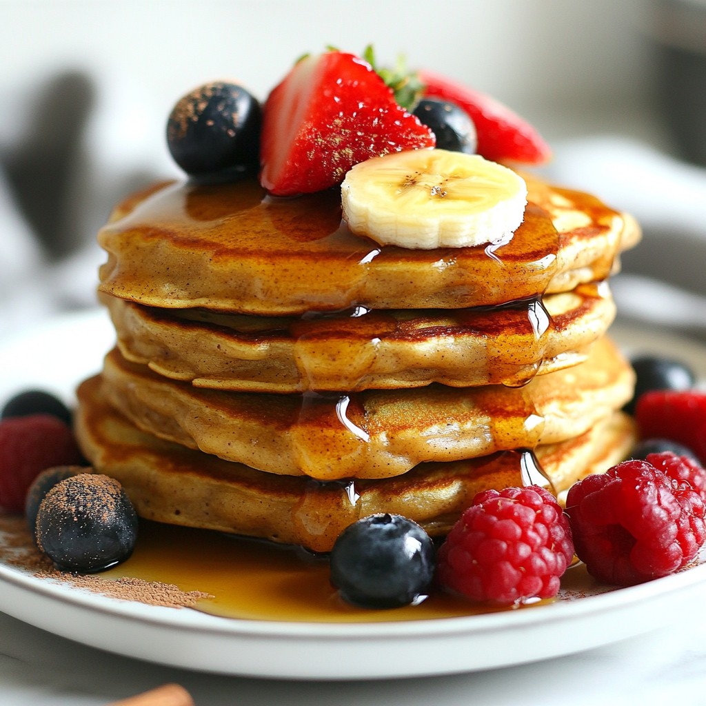 Gluten-Free Banana Oat Pancakes Simple and Tasty Recipe