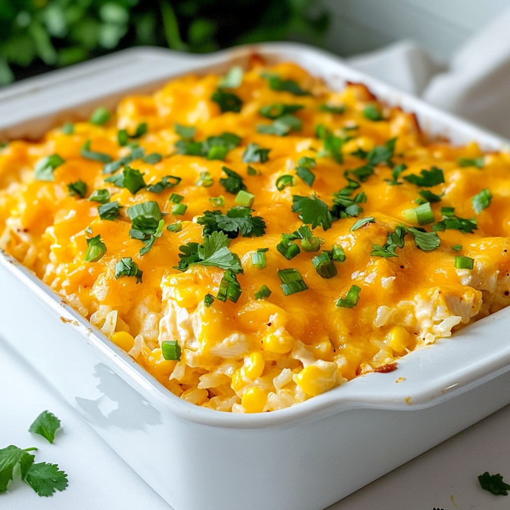 Buffalo Ranch Chicken Casserole Easy and Flavorful Meal