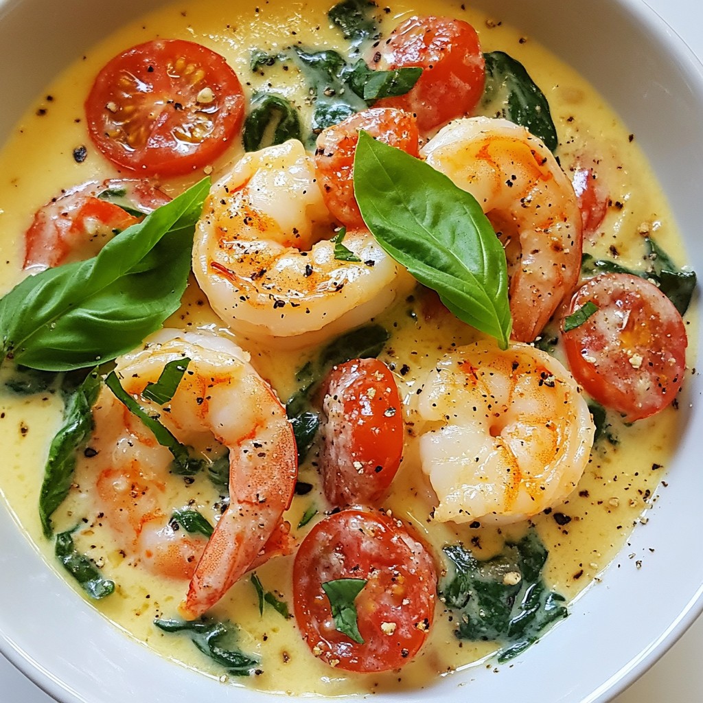 Creamy Tuscan Shrimp Savory and Easy Dinner Delight