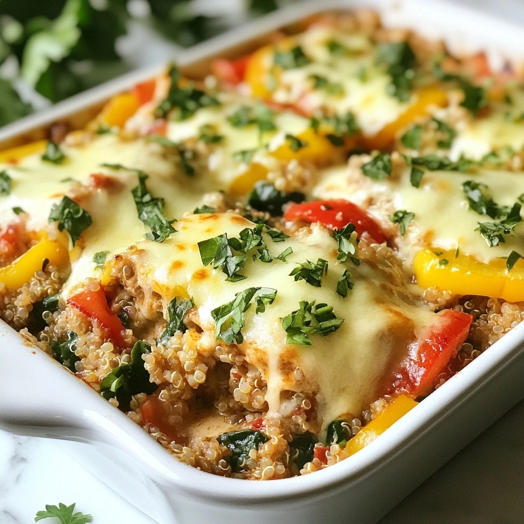 Hearty High-Protein Turkey and Quinoa Bake Recipe