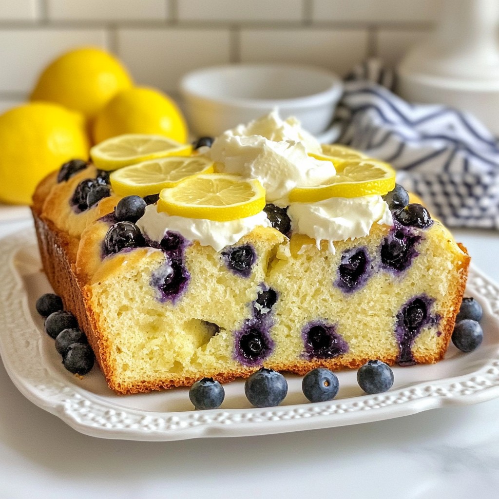 Lemon Blueberry Artisan Bread Delightful Baked Good