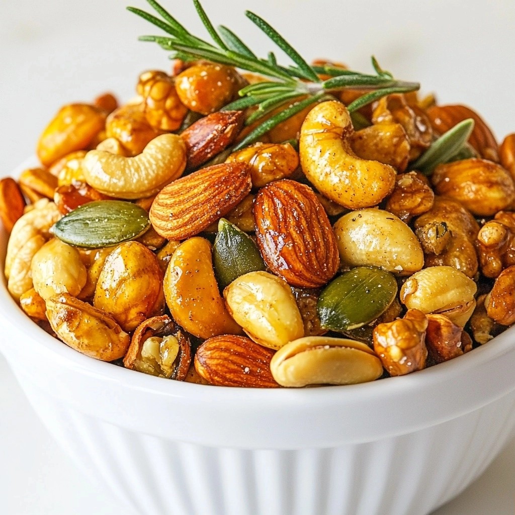 Savory High-Protein Roasted Soy Nut Mix Recipe