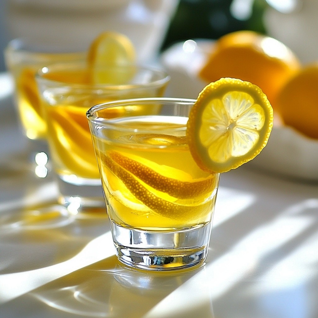 Homemade Limoncello Refreshing and Flavorful Drink