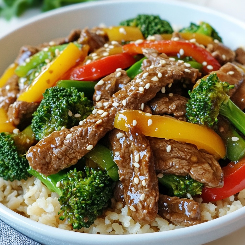 Hearty High-Protein Beef and Broccoli Stir-Fry Recipe