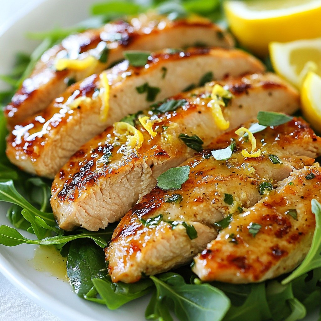Zesty High-Protein Lemon Basil Turkey Cutlets Recipe