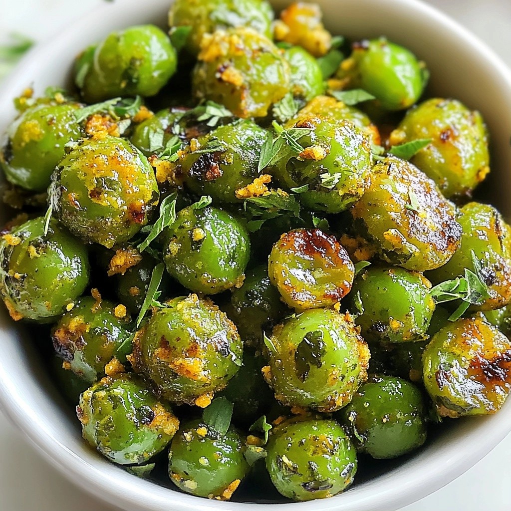 Crunchy High-Protein Roasted Spiced Peas Delight