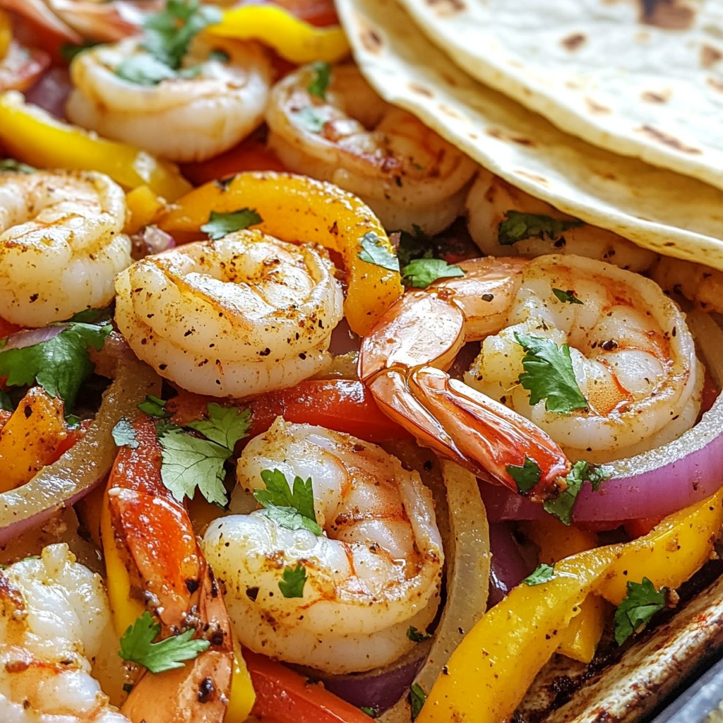 Sheet Pan Shrimp Fajitas Flavorful and Easy Recipe