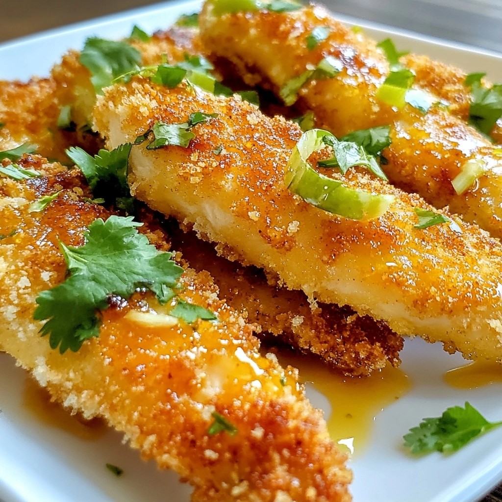Spicy High-Protein Honey Lime Chicken Tenders Recipe