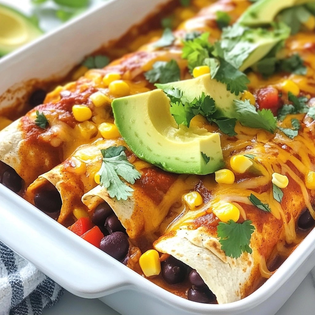 Spicy High-Protein Black Bean and Chicken Enchiladas