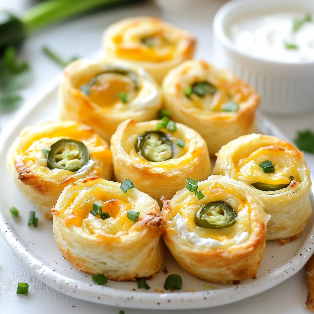 Jalapeño Popper Pinwheels Irresistible Appetizer Treat