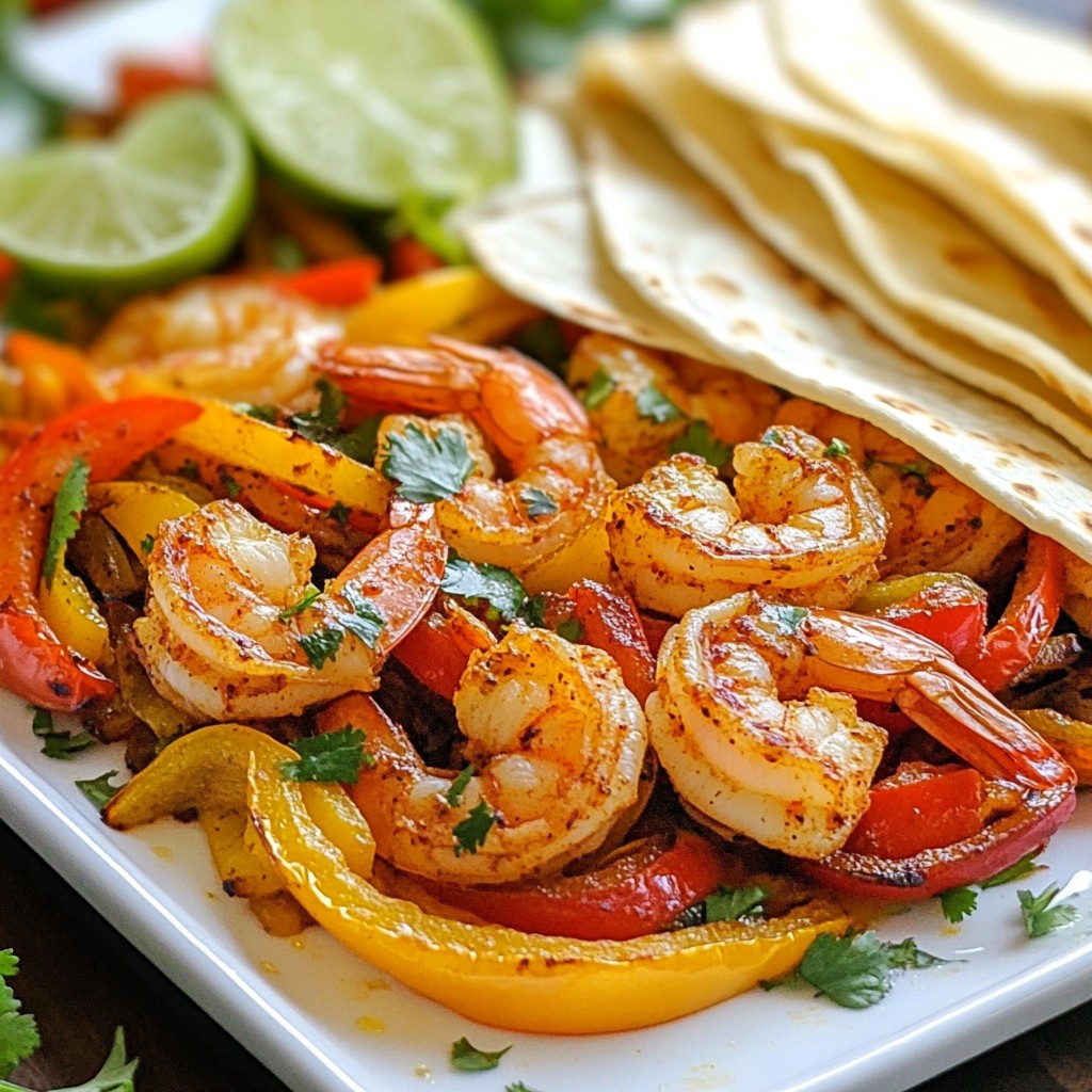 Sheet Pan Shrimp Fajitas Flavorful and Easy Recipe