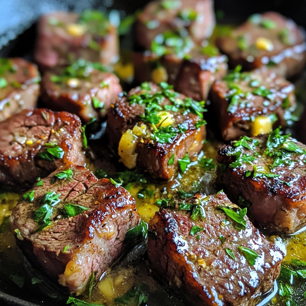 Savory Garlic Butter Steak Bites Easy and Quick Meal