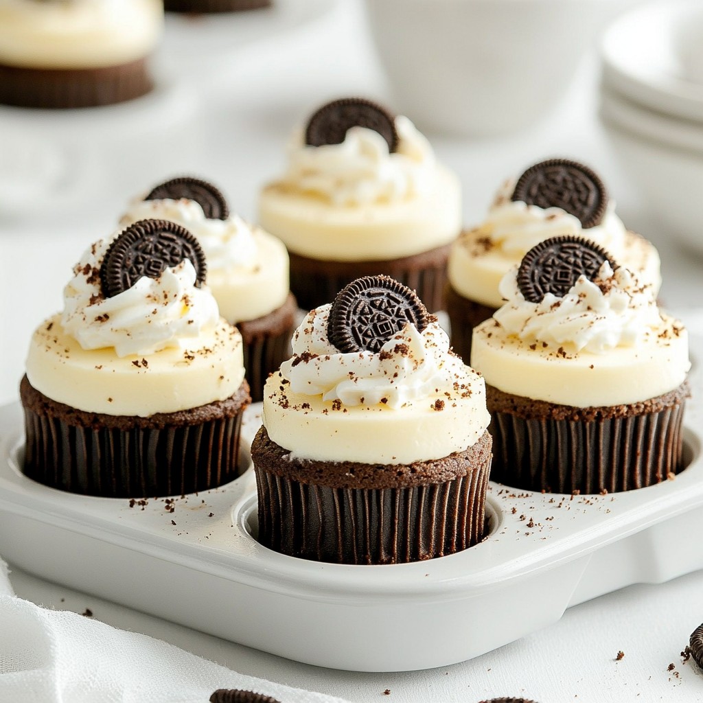 Mini Oreo Cheesecakes Delightful Dessert Recipe