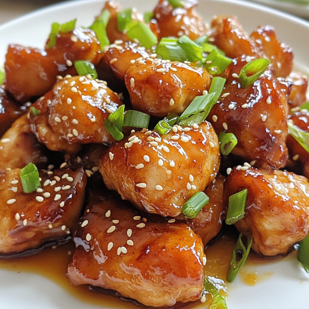 Air Fryer Honey Garlic Chicken Bites Crunchy Delight