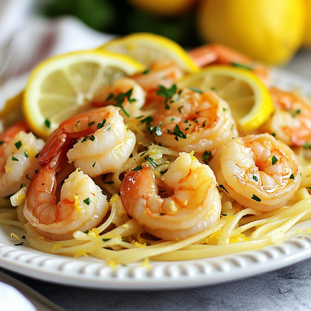 Minute Shrimp Scampi Quick and Flavorful Dinner