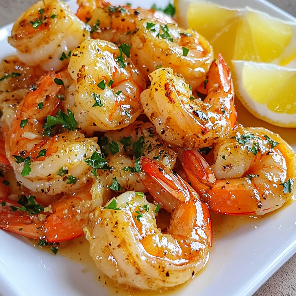 Air Fryer Garlic Butter Shrimp Tasty and Simple Meal
