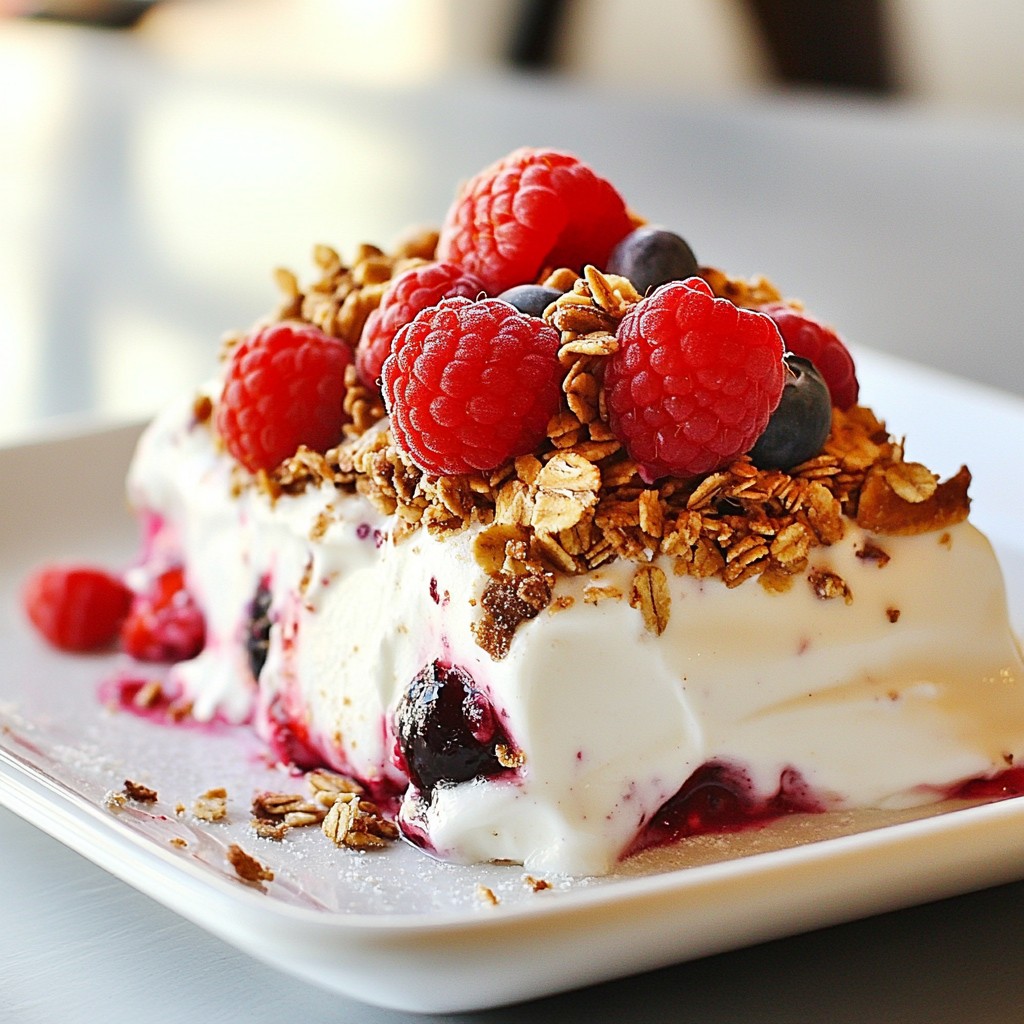 Frozen Yogurt Berry Bark Healthy and Tasty Treat