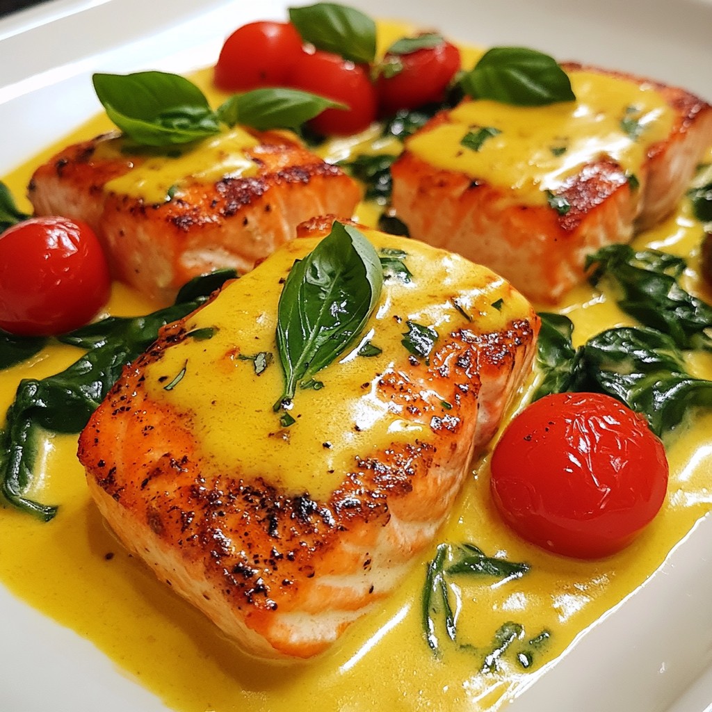 Creamy Tuscan Salmon Delightful and Simple Recipe