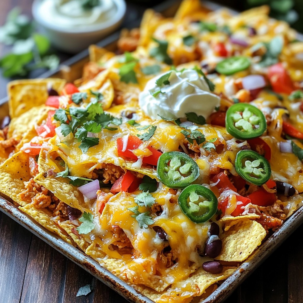 Sheet Pan Fajita Nachos Flavorful Party Treat