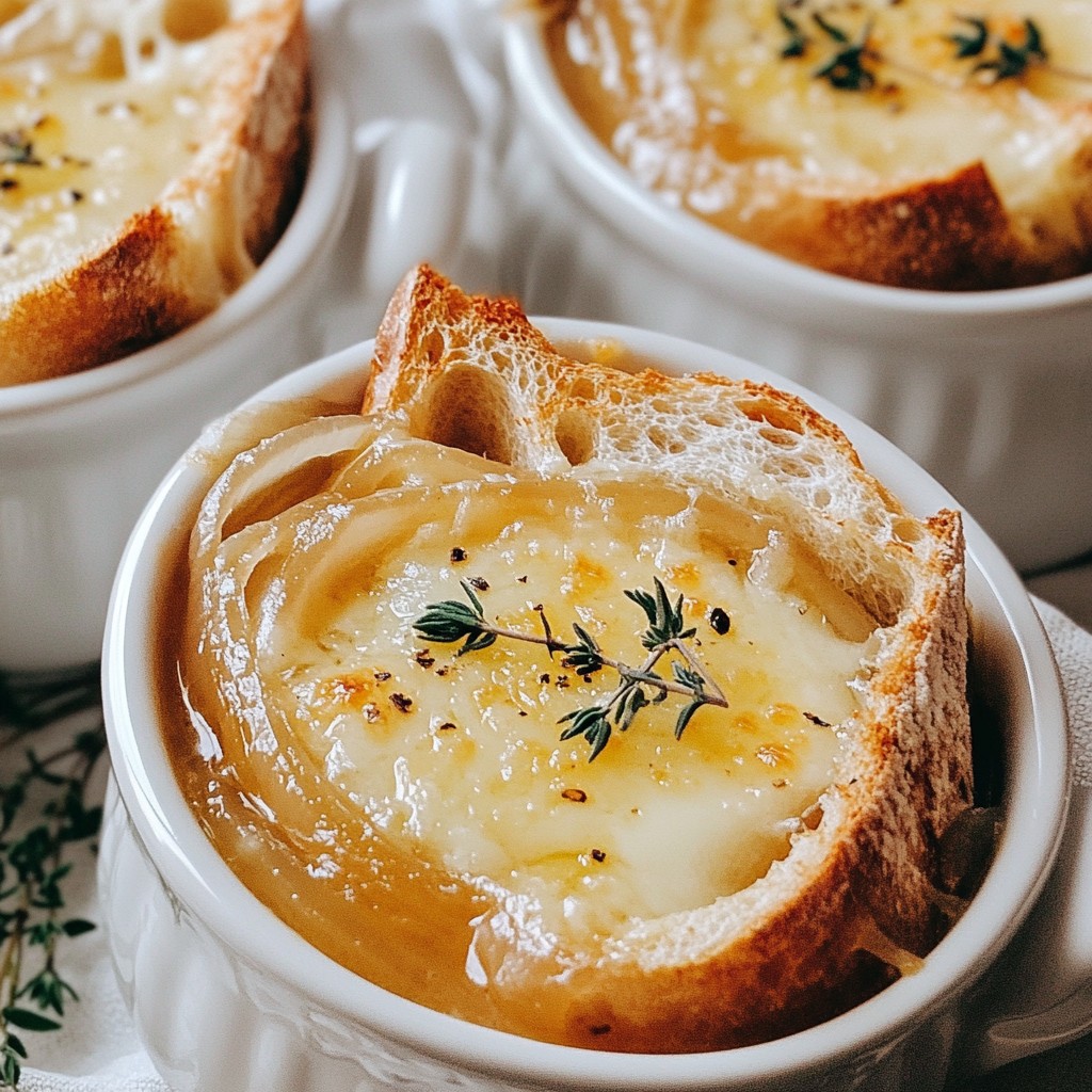 Classic French Onion Soup Rich and Savory Delight
