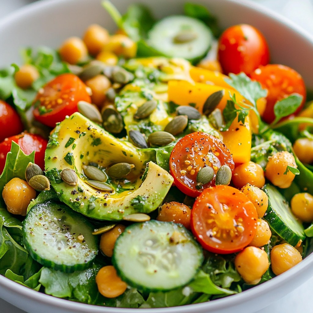 TikTok Green Goddess Salad Fresh and Flavorful Delight