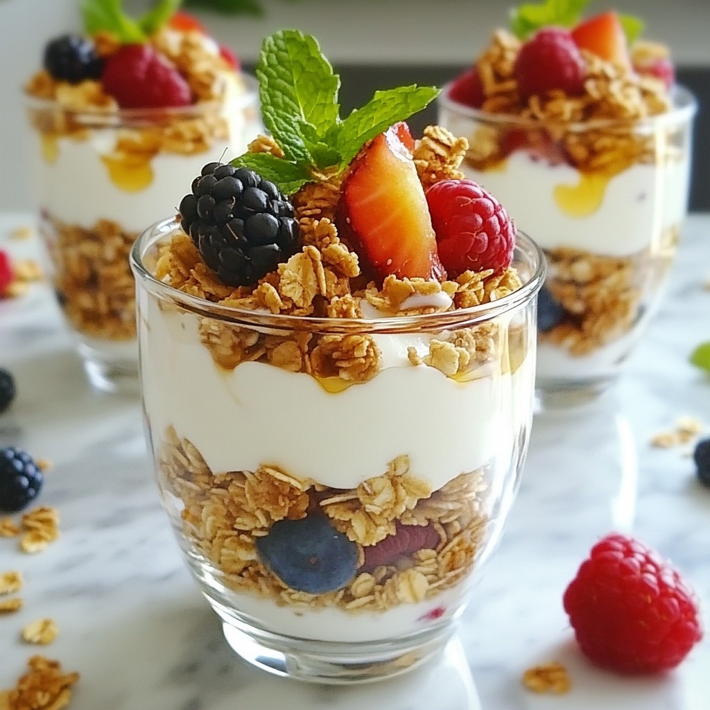 Greek Yogurt Parfait Nourishing and Simple Delight