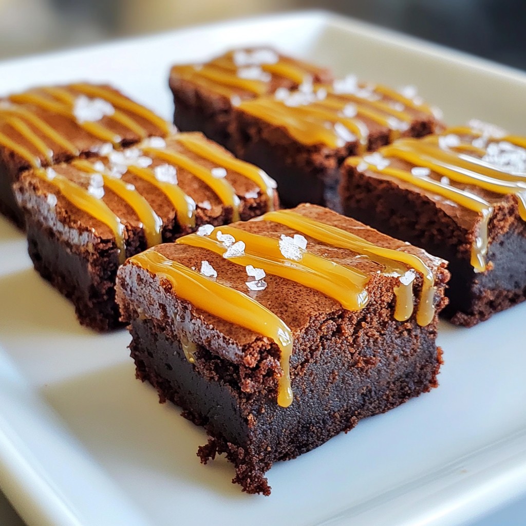 Salted Caramel Brownie Bites Irresistible Sweet Treat