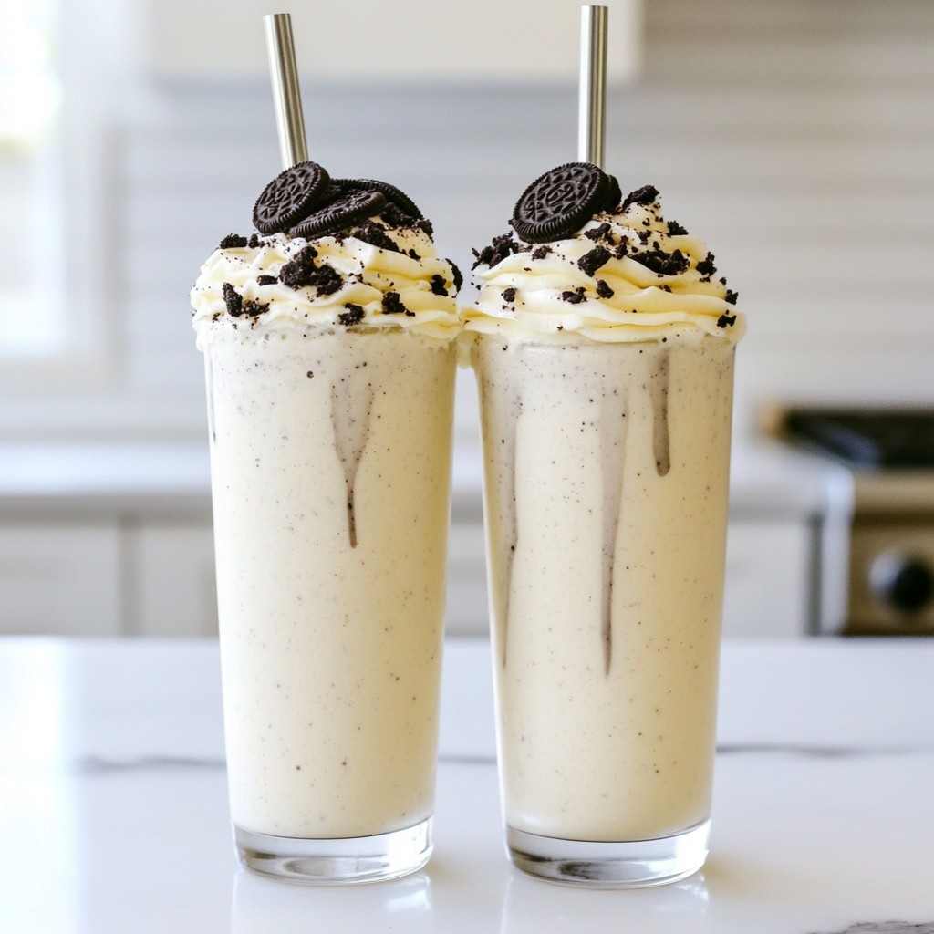Irresistible Three-Ingredient Oreo Milkshake Recipe