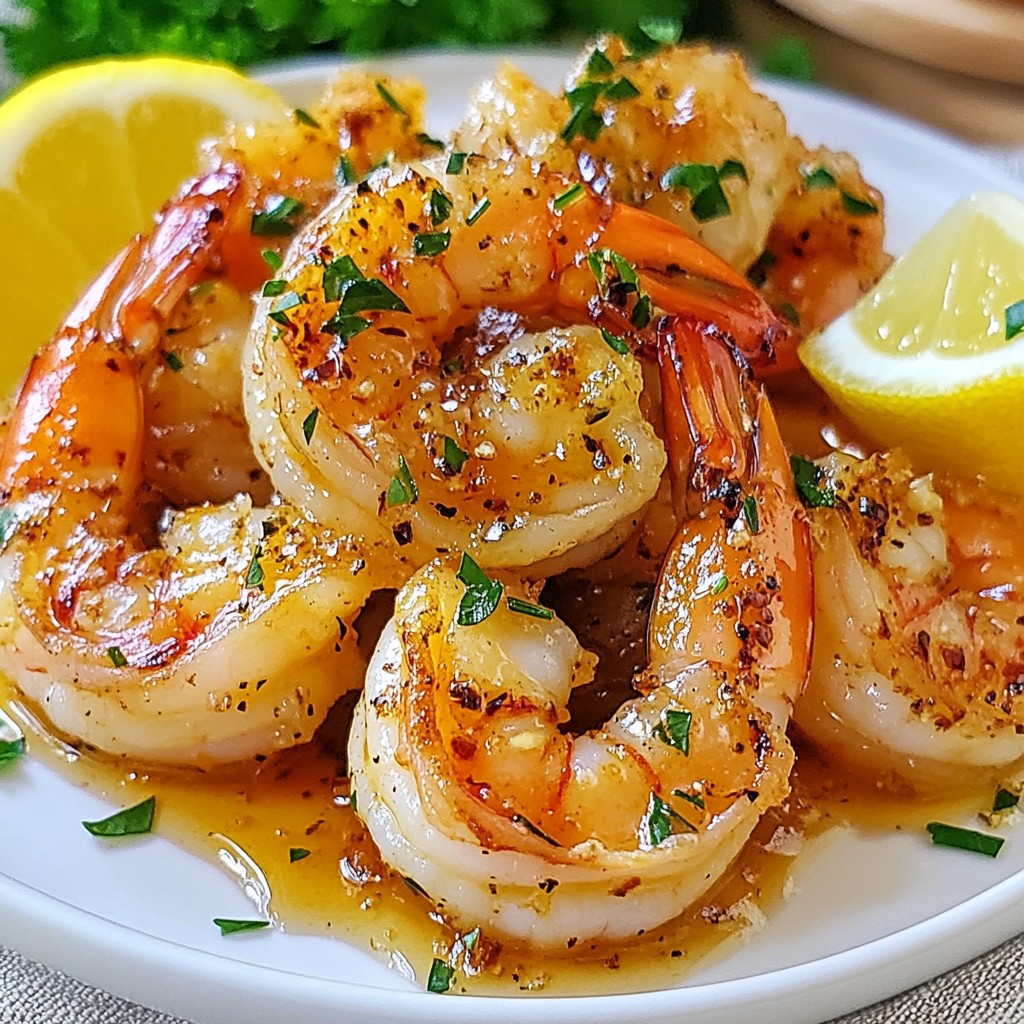 Honey Lemon Garlic Shrimp Quick and Flavorful Dish