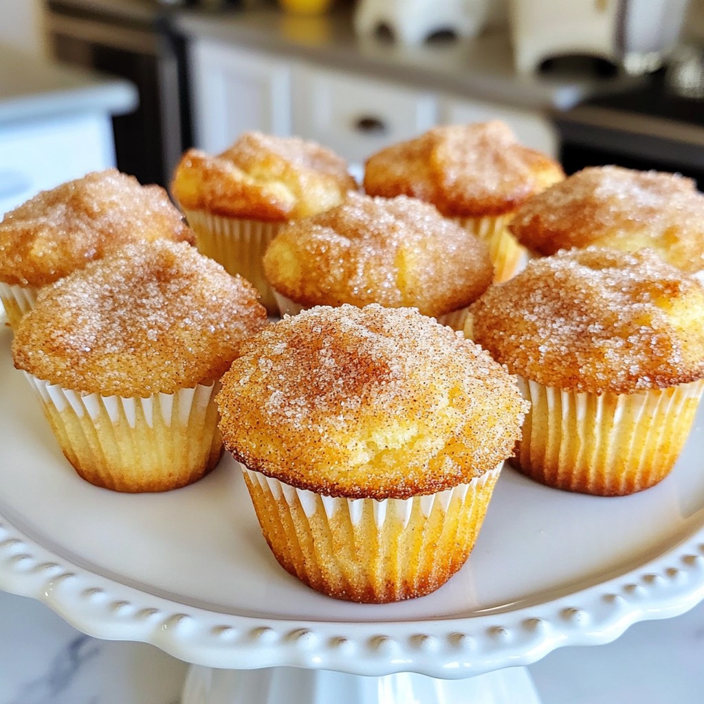 Cinnamon Sugar Churro Muffins Irresistible Treat Recipe