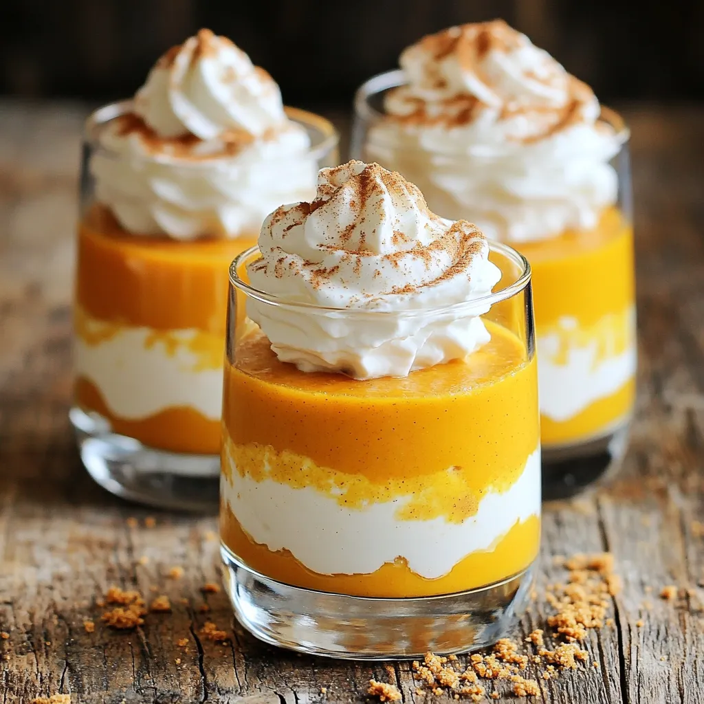 No-Bake Pumpkin Cheesecake Parfaits Easy and Creamy